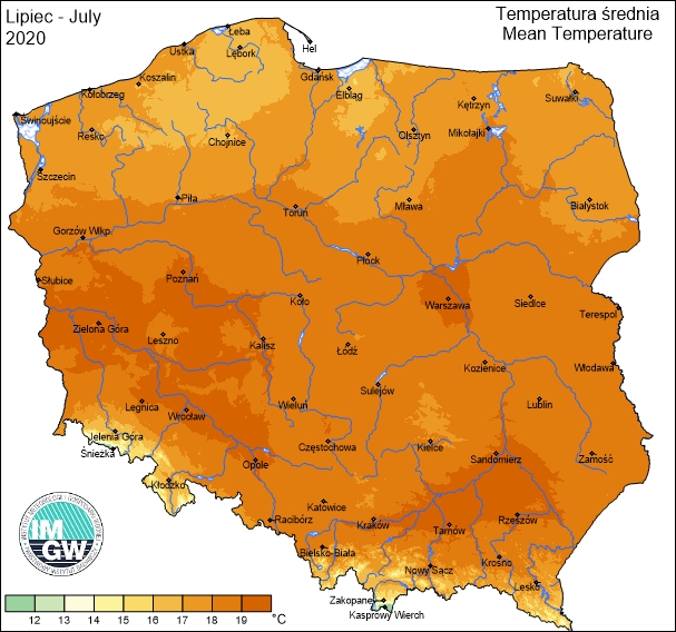 Podsumowanie Lipca W Polsce Suchy Z Temperaturami Ponizej Normy Przyroda Pogoda Klimat